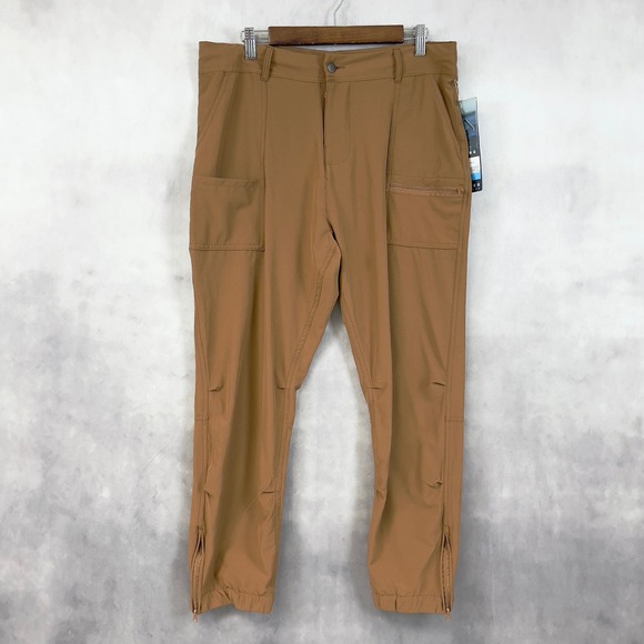 Iceburg Womens Pants 1X Outdoor Quick Dry Cargo Copper Hiking Gorpcore Utility - Picture 1 of 15